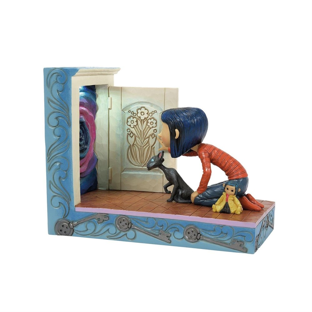 Coraline Kneeling Down Door By: Coraline Jim Shore NEW 2025