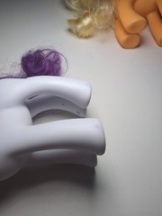 My Little Pony 6″ Lot Of 4 G4 2016 FIM Brushable Hair Rarity Fluttershy Twilight