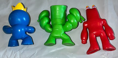 Roblox Rainbow Friends Minifigures Lot of 3 Blue Green Red Figures 2023 PhatMojo