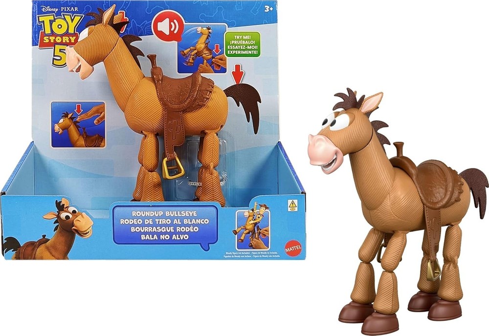 Disney and Pixar Toy Story 5 Roundup Bullseye Activation Feature Figure & Sounds