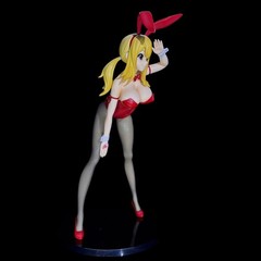 Anime Fairy Tail Lucy Heartfilia Bunny Girl Figure Model 38cm Collect Toy Gifts