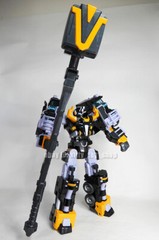 TOBOT V Galaxy Detectives Full Size Big Trail Big Beast Figure Combiner Robot
