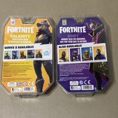 Fortnite Figures & Trading Cards Lot – Rabbit Raider, Drift, Series1