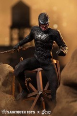 SAWTOOTH TOYS X 6in Studio 1/12 Venom Symbiotic Variant Action Figure Model Toys