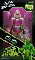 Super Cyborg Universal Monsters 11″ Creature Black Lagoon
