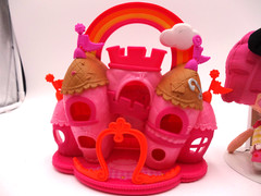 Lalaloopsy Tinies Sew Royal Castle Rainbow Cinder Slippers Doll Mini Cinder Clot