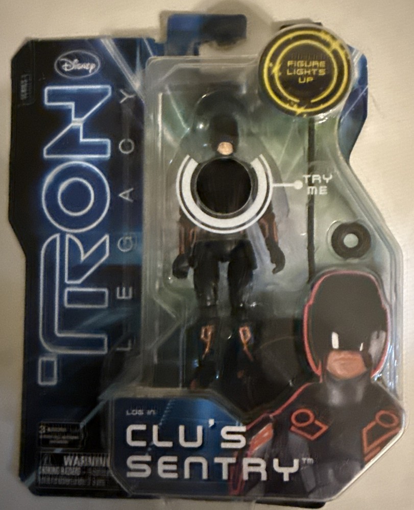 Disney Tron Legacy Clu’s Sentry 4-Inch Action Figure 2010 Spinmaster New