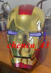 US Ship!!! Iron Man 1:1 MK5 Deformable Voice Control Wearable Helmet Boxed Gift