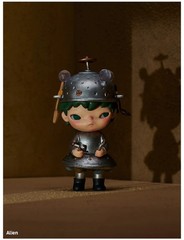 POP MART Hirono Shelter Series Confirmed Figure Doll Alien Sealed Bag in OpenBox