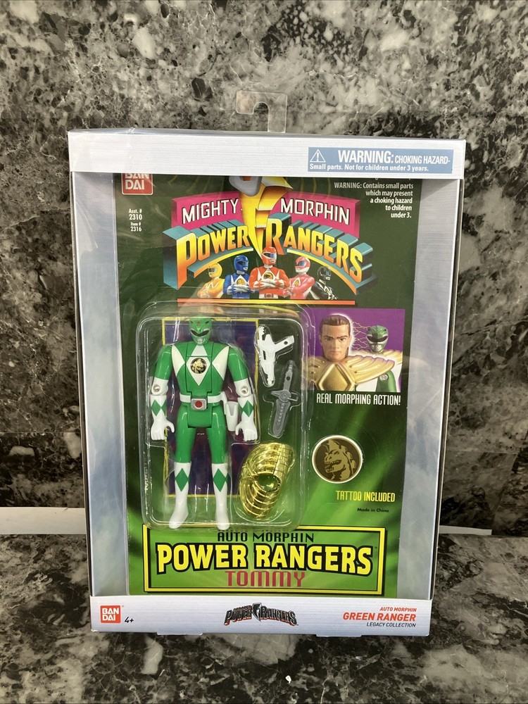 Brand New Sealed JDF Jason David Frank Morphin Green Ranger Tommy Legacy Collect