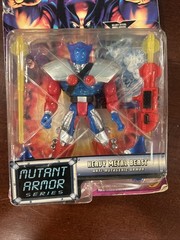 1996 Toybiz Marvel Comics Mutant Armor Series X-Men Heavy Metal Beast NEW