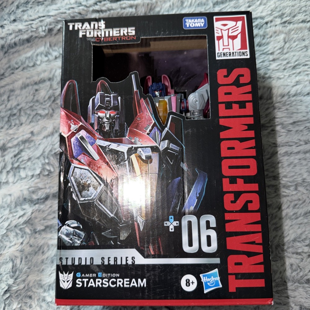 STARSCREAM – Transformers Studio Series Gamer Edition 06 War for Cybertron
