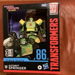 Transformers Studio Series Springer 86 Leader Class 3-in-1 Triple Changer NEW
