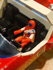 Power Rangers J.A.K.Q. Dengekitai spade machine retro Chogokin Popy japan