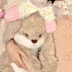 Large Size Angry Rabbit Plush Toy Cute Animal Plushie Doll Stuffed Soft T 38cm