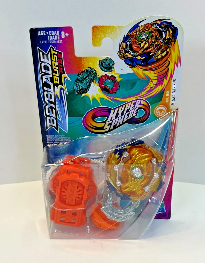 BEYBLADE BURST RISE “HYPER SPHERE” LAUNCHER PACK – WIZARD FAFNIR F5