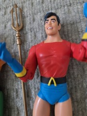 DC DIRECT SILVER AGE AQUAMAN & AQUALAD FIGURES