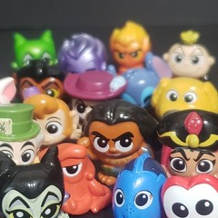 DISNEY Doorables SQUISHALOTS SERIES 3 1″ Figure “U PIC” NEW FLAT SHIPPING!