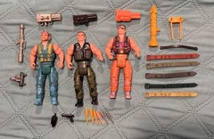 1980’s Vtg S.O.S. Commandos Lot (Gulliver, Estrella, Glasslite) Brazil