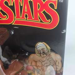 Ultimate Warrior WWE LJN Superstars Retro 80s Black Card 8 in Action Figure NEW