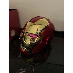 Autoking Iron Man Mask Mk5 1:1 Helmet Wearable Voice Touch Cosplay Props Jarvis
