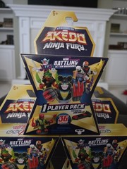 Lot Of 3 New/ Sealed Legends Of Akedo Ninja Fury Battling Warriors 2024 series 7