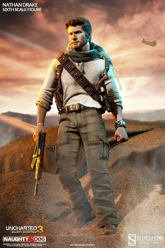 Sideshow Collectibles Exclusive Uncharted 3 Nathan Drake Action Figure