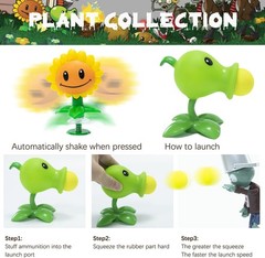 PvZ Game Figures 12 pcs – Realistic Characters, Interactive Play, Great Gift