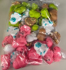 Bigfoot, Yeti, Sasquatch 2.5” Inch Vinyl Rubber Duck Style Figures Bag of 50