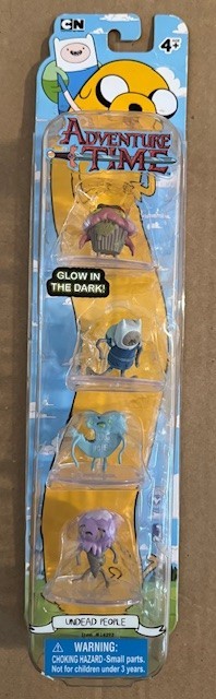 Adventure Time Undead People 2-Inch Mini Figure 4-Pack Sealed Ships FREE in USA