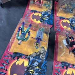 (6) SPECIAL LEGENDS OF BATMAN ACTION FIGURE COMPLETE SET SAMURAI RIDDLER ROBIN