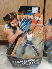 2 New X-Men Origins Wolverine Comic Series Action Figures Logan & Maverick 2009