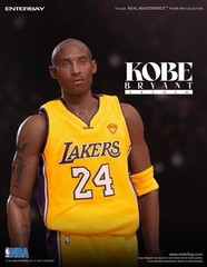 Enterbay NBA Los Angeles Lakers Kobe Bryant 2010 Champion Real Masterpiece New