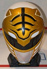 Power Rangers Legacy Mighty Morphin White Ranger Mini Helmet Tommy 1/4 Scale