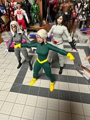 1/12 female one piece body suits , marvel legends, mezco type bodys