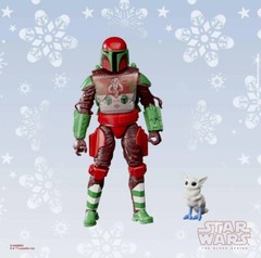 Star Wars The Black Series Mandlorian Warrior Holiday Edition Action Figure NEW