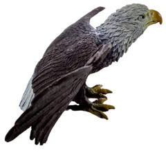 Bald Eagle Nature World Boley PVC Wildlife Bird Animal Toy Figure Figurine 5+