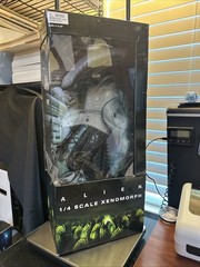 22″ ALIEN figure 1/4 SCALE XENOMORPH 1979 big chap OPEN MOUTH VERS NECA NIB