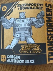 Transformers JAZZ Legacy Origin Autobot Generations Buzzworthy 2023 Complete
