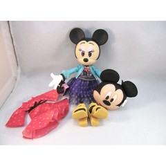 Disney Minnie Mouse Vinyl Plastic Poseable Doll with Accessories