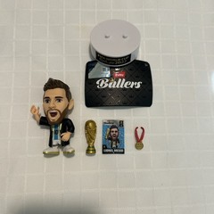 Zuru FIFA Ballers Ultra Rare Lionel Messi World Cup Trophy ULTRA RARE!!!