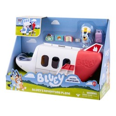 Bluey Adventure Plane Playset Includes Pilot Bluey Figure Airplane Toy Ages 3+