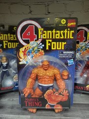 Marvel Legends Retro Fantastic Four Set Of 6 Thing Human Torch Evolutionary New