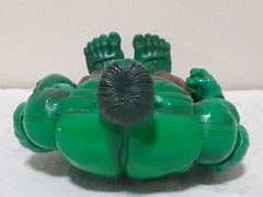 ToyBiz Gamma Punch Hulk 2004 Fully Jointed Marvel Action Figure Green Purple