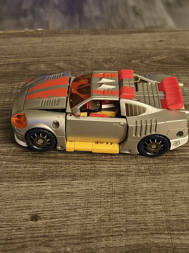 Transformers Energon Powerlinx Red/Silver Autobot Deluxe Car