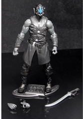 Vitruvian Action Figure: Basics – Elven Swordsman HACKS 3 3/4″ Boss Fight