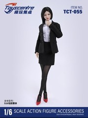 ❶❶1/6 Women Occupation Business Career Pencil Skirt Suit set SHIP FROM U.S.❶❶