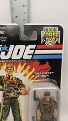 G.I. Joe Tiger Force Leader Flint Figure on Card