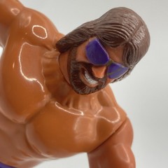 1991 Hasbro WWF Series 2 Macho King Randy Savage figure Macho Masher Titan Sport