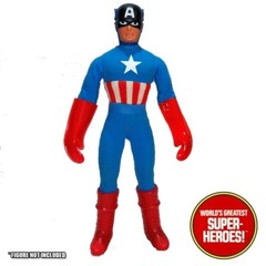 Mego Lili Ledy Captain America Custom Red Gloves For WGSH 8” Action Figure